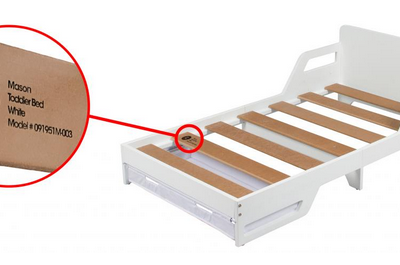Product Recall – Target Australia — Childcare Mason Toddler Bed